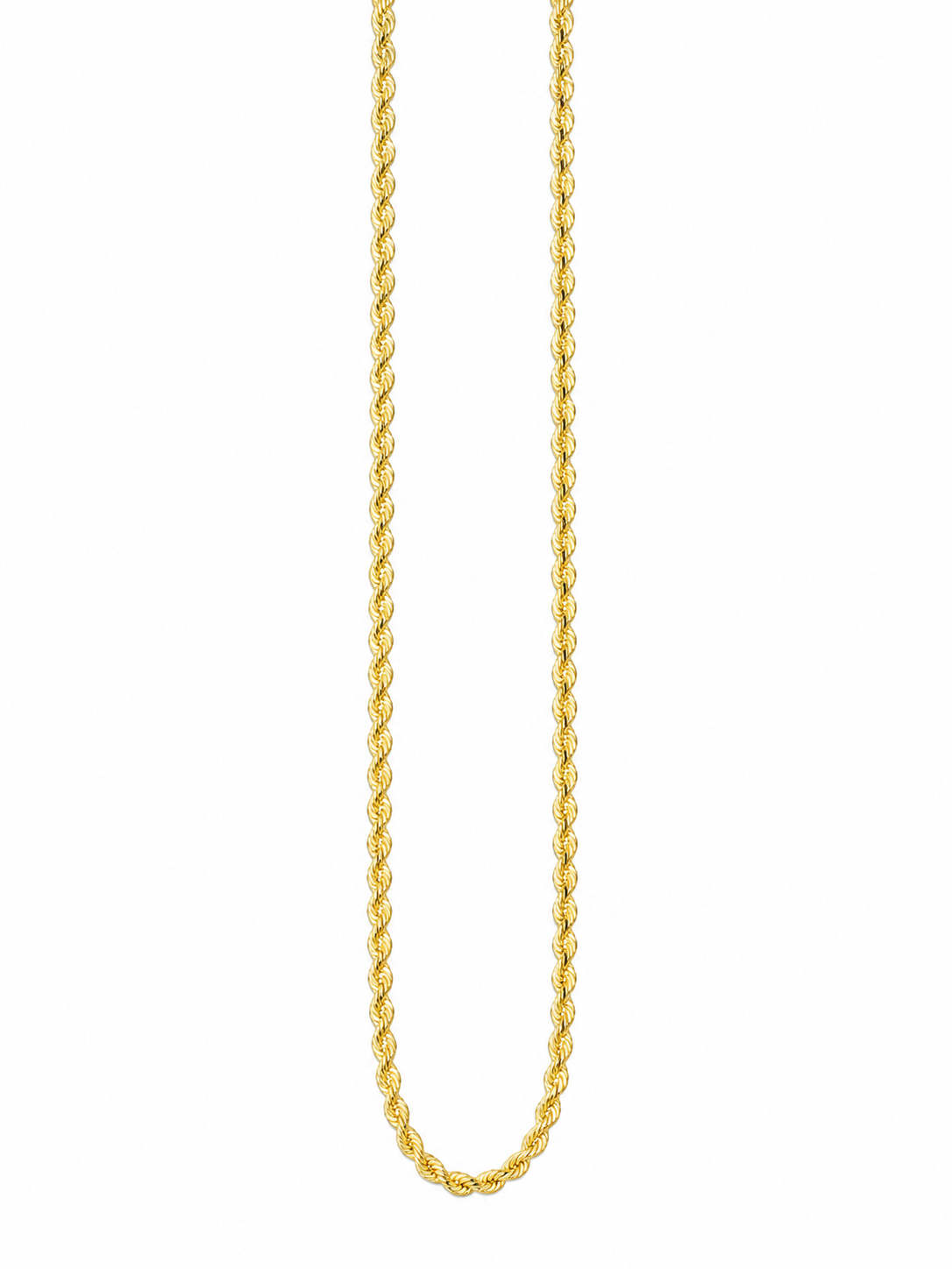 22KT Gold Men's Rope Chain